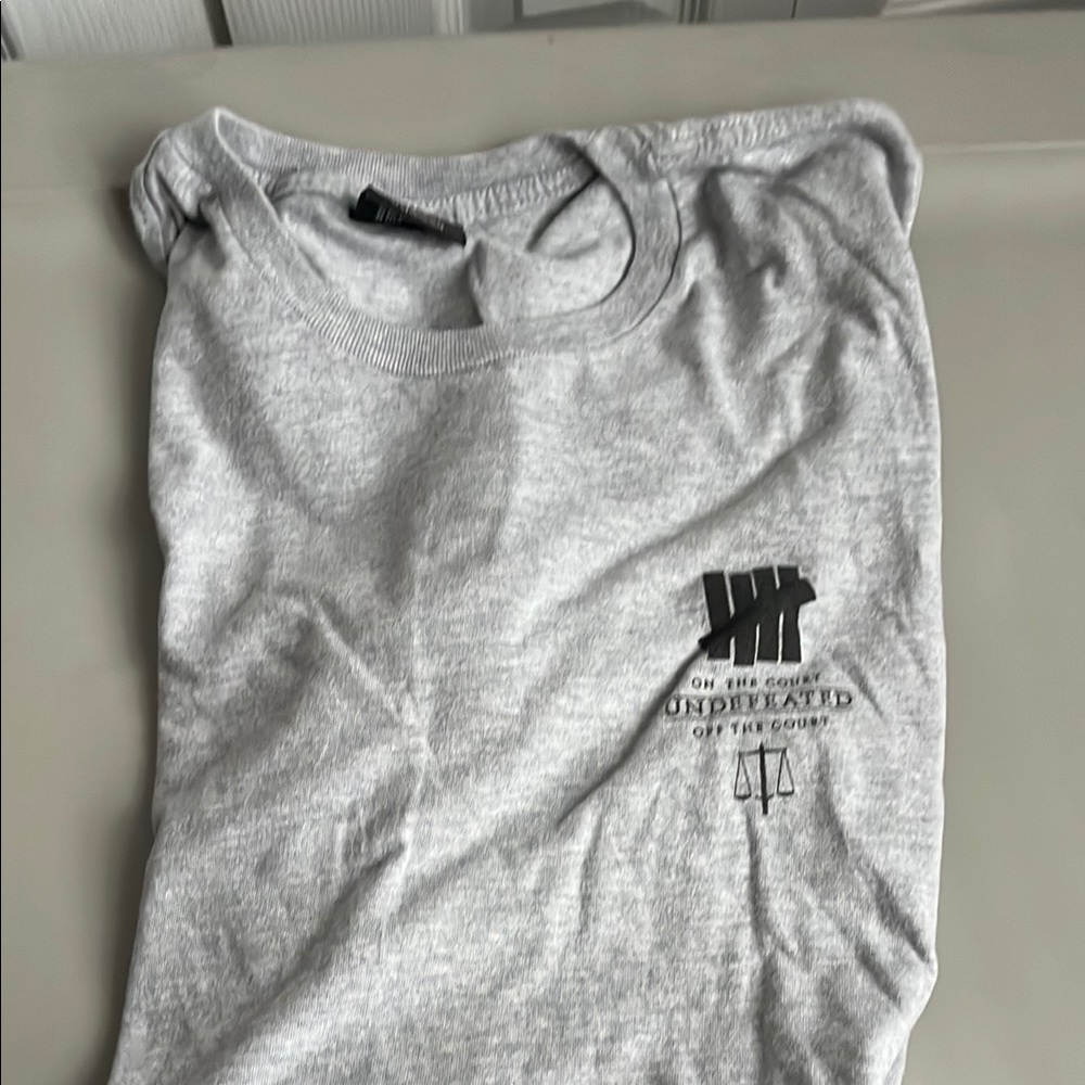 Undefeated (UNDFTD) - Grey Shirt - Size Medium